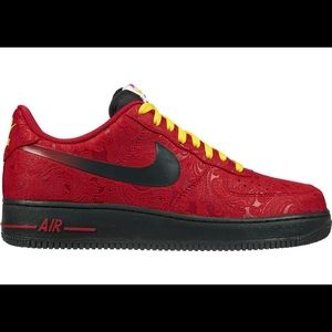 Nike Air Force Low Red Paisley